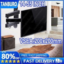 Supporto TV da Parete Girevole Inclinabile per Sony LG 14 26 32 42 55'' LED LCD Plasma