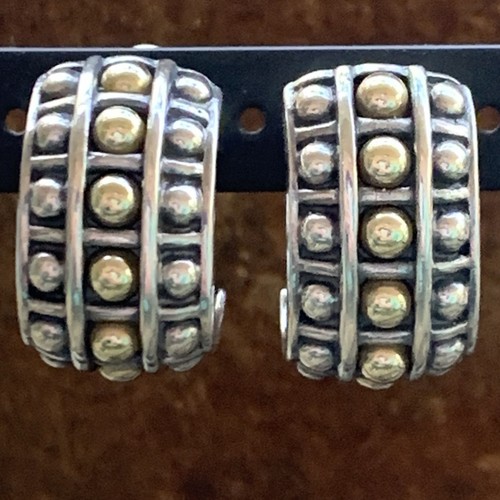 Lagos caviar earrings 18k - lagos, gold