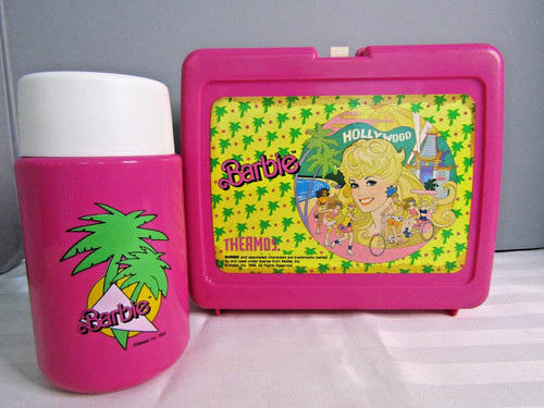 Porta pranzo vintage barbie - vintage,