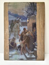 ANTICO DIPINTO VECCHIO MAESTRO