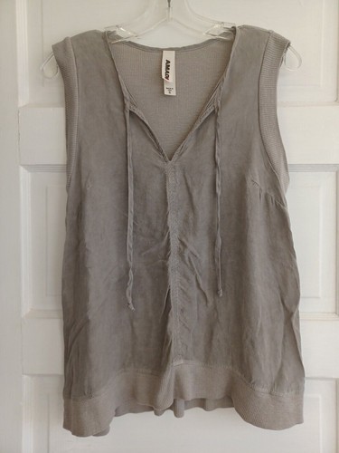 Amadi anthropologie top - top, grigio