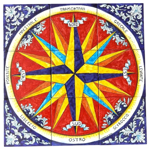 Pannello ceramica con - pannello, in