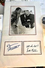 QUANTUM LEAP Scott Bakula & Dean Stockwell carte firmate esposizione foto unico COA