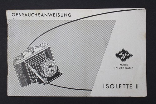Manuale uso agfa isolette - agfa,
