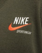 Nike Sweatshirt V Neck Logo