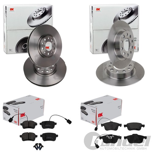 Kit freni disco - nk,