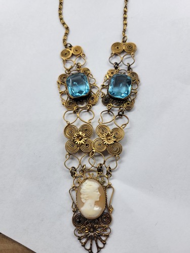Collana cammeo vintage