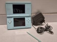 CONSOLLE NINTENDO DS LITE CELESTE + CARICATORE + PENNINO OTTIME CONDIZIONI