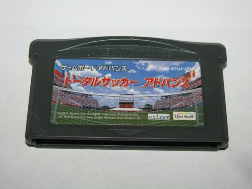 Total soccer advance game boy - game,