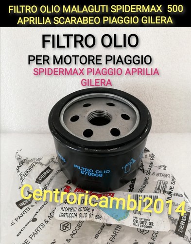 Filtro olio malaguti spidermax - olio,