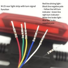 Fanale posteriore led bici