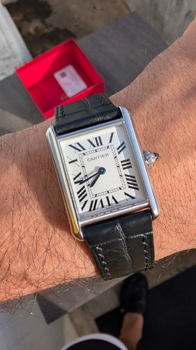 Cartier tank must - large, —
