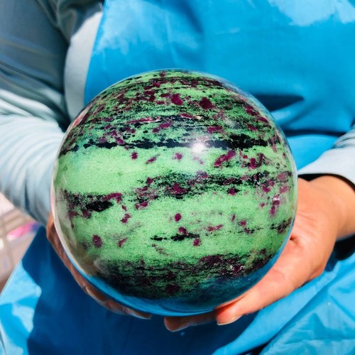 Sfera giada rossa - di,