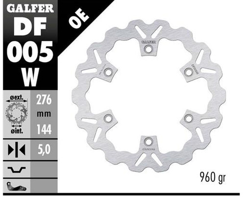 Galfer wave brake - brake, disc