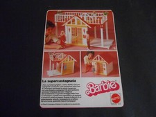 ritaglio-clipping-BARBIE-LA CASA DI CAMPAGNA-MATTEL-cm.18x24,5-scatola 1