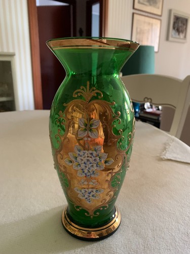 Vaso cristallo boemia - di,