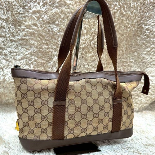 Gucci tote bag tela marrone - bag,
