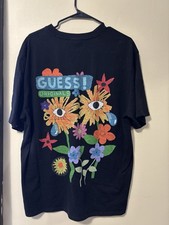 GUESS Originals Eco Earth Garden T-Shirt Size Large Sold Out Drop Size Large 