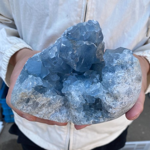 Cristallo celestite blu