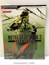 METAL GEAR SOLID 3 SUBSISTENCE OFFICIAL STRATEGY GUIDE - NEW BRADY GAMES