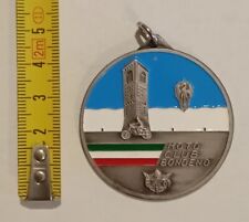 BONDENO (FE) 8 MOTORADUNO INTERNAZIONALE MEDAGLIA SMALTATA  1986 VEDI...