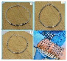 Bracciale donna etnico argento - bracciale,