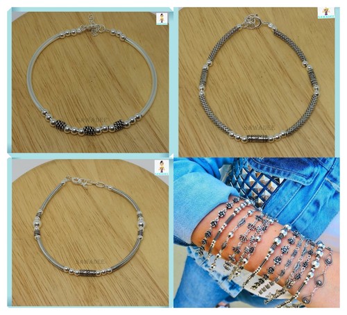 Bracciale donna etnico - donna, argento