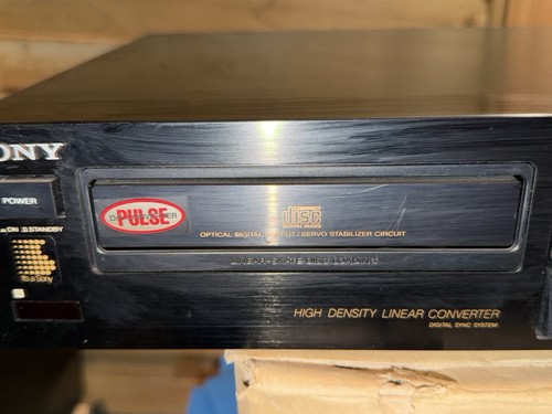 Lettore compact disc - disc, sony