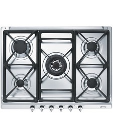 Smeg Piano cottura gas 5 zone