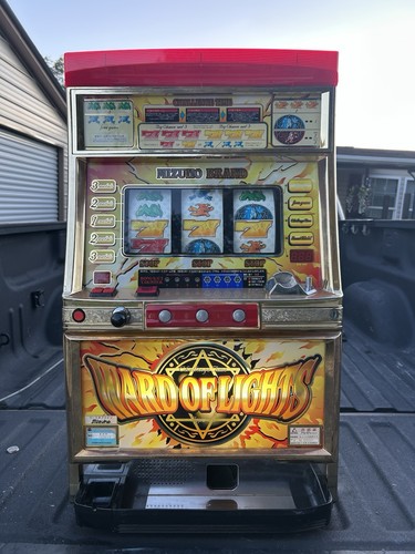 Vintage slot machine pickup - machine.,