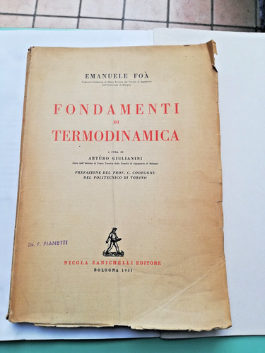 Fondamenti termodinamica - fondamenti, di