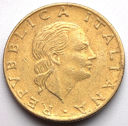 Italy 200 lire 1980 - 200, /