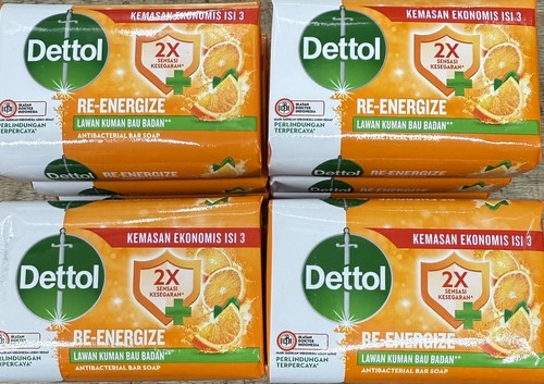 12pc dettol energize bar - re-energize,