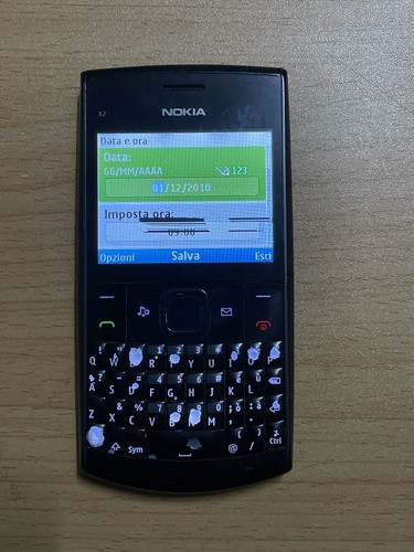 Nokia 709 righe sul - nokia, x2-01