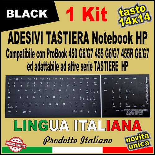 Adesivo tastiera italiana - adesivo,