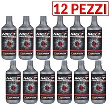 12 X Disgorgante Rapido Melt Professionale 750 ML Per Scarichi Lenti e Ingorghi 