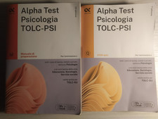 Alpha test psicologia tolc - psicologia, tolc-psi