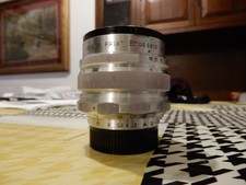 obiettivo MIR 37 mm f 2,8 Brussels 1958 aluminio innesto 39mm usato