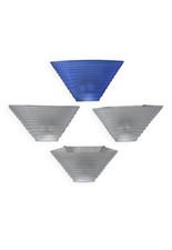 4x Artemide 'Pergamo 38' wall