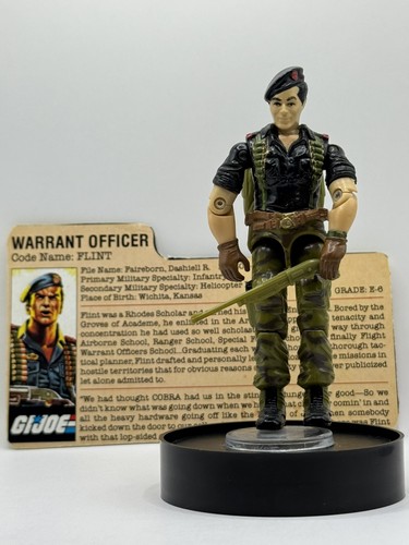 Hasbro 1985 joe flint - gi,