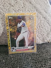 2025 Topps All-Star Game - Kumar Rocker, Kumar Rocker #39 Gold Foil /50 (RC)