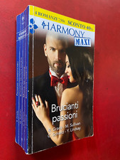 HARMONY MAXI n.88 BRUCIANTI PASSIONI 4 Romanzi GRADY SULLIVAN SCHIELD LINDSAY