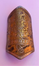 FREGIO STEMMA TUSCE U.MARCHI FERRARA BICI EPOCA BICICLETTA HEAD BADGE