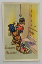 dd259 cartolina cpa a rilievo
