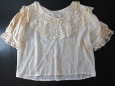 Antica camicetta edoardiana in