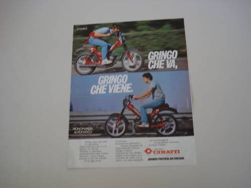 Advertising pubblicità 1983 - advertising,