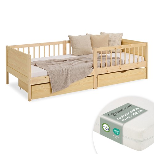 Lettino 90x200 materasso