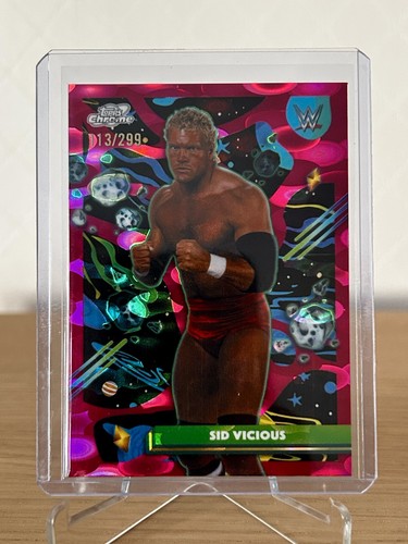Topps chrome wwe - wwe, sid
