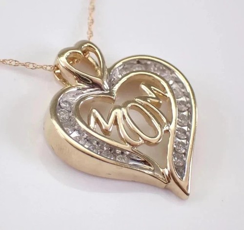 Ciondolo charm cuore mamma - ciondolo,