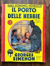 Il porto delle nebbie. Georges Simenon. Gialli economici Mondadori 1936, pp. 72